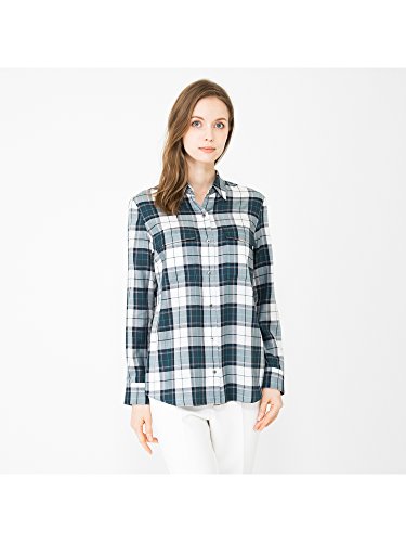 (アマカ) AMACA 【ウォッシャブル】先染めリヨセルブラウス V5M10429__