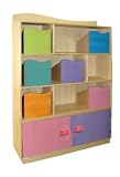 Little Girl Tea Set 2-Door Organizer Unit