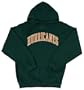 Miami Florida Hurricanes Classic Hooded Pullover Sweatshirt with Arch