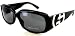 Giorgio ARMANI 432 Black Sunglasses w/ Mother Of Pearl