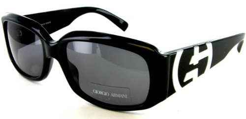 GIORGIO ARMANI GA 432/M/S SUNGLASSES 807 BLACK UNISEX