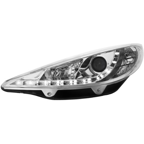 Dectane DAYLINE SWP09SGX Scheinwerfer Peugeot 207 06+ Tagfahrlicht-Optik chrom Preisvergleich