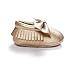 Kuner Baby Boys Girls Tassel Bow Soft Soled Crib Shoes PU Moccasins First Walkers
