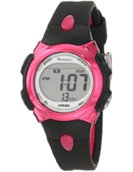 Armitron Womens 45/7025PNK Colorful Sport Pink Accented Watch