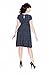 Lindy Bop Womens 'Juliet' Classy Polka Dot Vintage Ww2 Landgirl Pinup Tea Dress