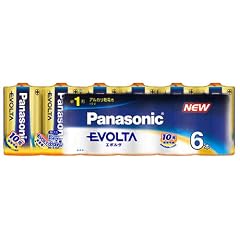 Panasonic エボルタ乾電池単一型6本パック LR20EJ/6SW