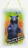 Outdoor Living : Bear Sentiment Sign