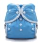 Thirsties Duo Wrap Snap, Ocean Blue, Size Two (18-40 lbs)
