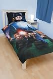 Harry Potter Lego Single Bed Duvet Cover & Pillowcase Set