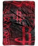 Houston Rockets 60''x80'' Royal Plush Raschel Throw Blanket