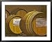 Oak Barrels, Bodega Del Anelo Winery, Finca Roja, Neuquen, Patagonia, Argentina Places Framed Art Poster Print by Per Karlsson, 39x31