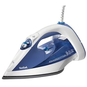Tefal Aquaspeed FV5235 2400 Watts Steam Iron, 35g variable steam and 95g shot of steam