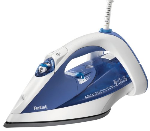 Tefal Aquaspeed FV5235 2400 Watts Steam Iron, 35g variable steam and 95g shot of steam