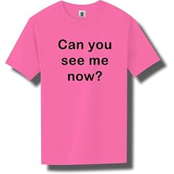 Can you see me now? Short Sleeve Bright Neon T-Shirt - Available in 5 bright colors