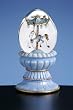 Blue Gemstone Carousel 65 mm - Water Globe Blue Gemstone Carousel 65 mm - Water Globe