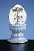 Blue Gemstone Carousel 65 mm - Water Globe