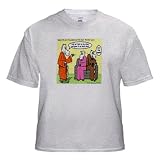 Cow Who Jumped Over The Moon. The Later Years - Adult Birch-Gray-T-Shirt Large