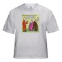 Cow Who Jumped Over The Moon. The Later Years - Adult Birch-Gray-T-Shirt Large
