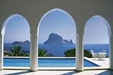 Brewster Wallcovering 8 067 Pool and Arches, Mallorca 8 panel mural with paste 12 9 x 8 10 Brewster Wallcovering 8-067 Pool and Arches, Mallorca 8 panel mural with paste 12' 9