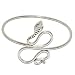 Gift for Her Arm Jewelry Armlet in Sterling Silver 3 inches (armlt059)