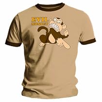 Men's Family Guy Evil Monkey Brown Men's T-shirt Brown