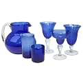 Iris Glassware Collection - Cobalt Blue