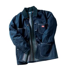 Dickies Men's Denim Blanket Lined Chore Coat by Dickies