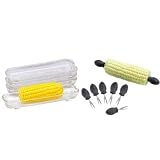 Norpro Corn Dish and Grip EZ Holders Set