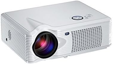 Aodeneng® LED Projector 2200 Lumens Portable Home Theatre Projector non with bracket (White)