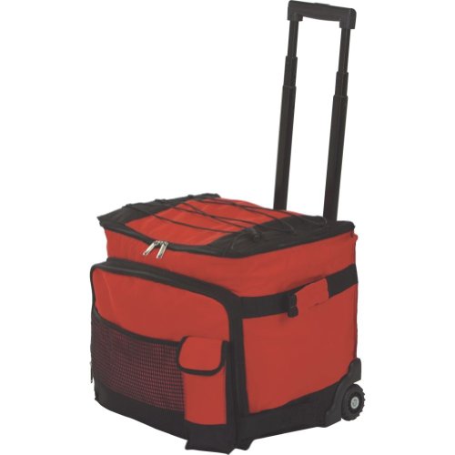 Picnic Plus Picnic Trolley Wheeled Cooler (Red)