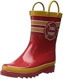 Little Boy's Fire Chief Rain Boots Sizes Infant, Toddler, Little Kids,