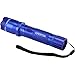 VIPERTEK VTS-191 - 25,000,000 V Heavy Duty Stun Gun - Rechargeable with LED Tactical Flashlight (Blue)