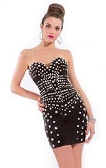 Beaded Applique Crystal Crystals Lace Chiffon/Taffeta/Tulle Bridesmaid Dress 