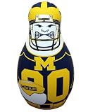 Michigan Wolverines Tackle Buddy Punching Bag