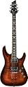 Schecter C-1 Plus Electric Guitar Dark Brown Sunburst (DBSB)