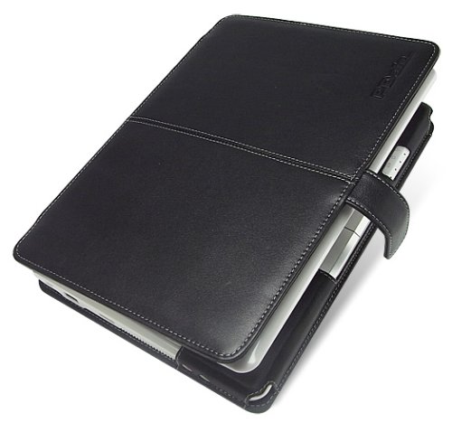 PDAIR レザーケース for Eee PC 1000H-X(ブラック) PALCEPC1000/BL
