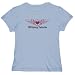 T-Shirt Womens Silver Gray ^" Midway Islands - Gothic heart with wings " ulo no encontrado Large