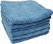 CHUBBY 6.35mm THICK MULTI-USE SUPRA MICROFIBER TOWELS 16.5 x16.5 (6 Pack)
