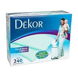 Diaper Dekor Refills - Biodegradable (2 Pack) - Regular