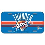 Oklahoma City Thunder Official Logo License Plate
