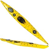 Image of Wilderness Systems Tsunami 160 Sea Kayak w/Rudder Yellow, One Size
