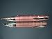 Swarovski Crystal Emotions Rose Pink Ladies Compact Ballpoint Pen
