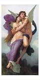 Ravishment of Psyche by William-Adolphe Bouguereau poster print,20.5 in. x 39.5 in.