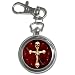 Limited Edition Nero Corvo Keychain Pocket Watch Goth Cross Skull