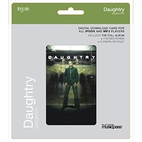 Daughtry: Daughtry Digital Download Card
