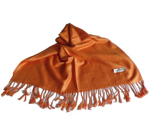 Elegant PASHMINA SCARF WRAP SHAWL STOLE (orange)