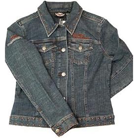 Harley-Davidson® Women's 105th Anniversary Denim Jacket 96125-08VW