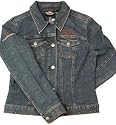 Harley-Davidson&reg; Women&rsquo;s 105th Anniversary Denim Jacket 96125-08VW
