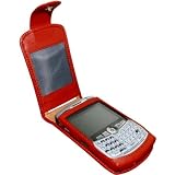 Piel Frama Blackberry Curve 8300 Leather Case (Red)