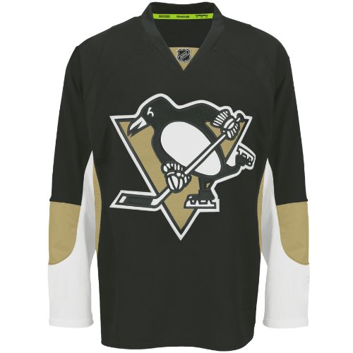 NHL Men's Pittsburgh Penguins Authentic Jersey - 7231A513Ahjppe (Black, 52)